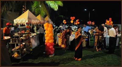 Mayflower Lawns event setup