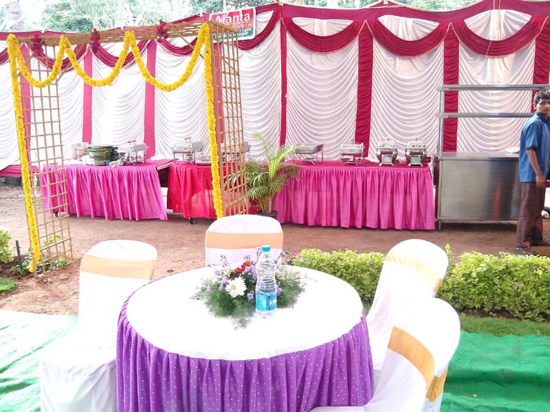 Event buffet counter
