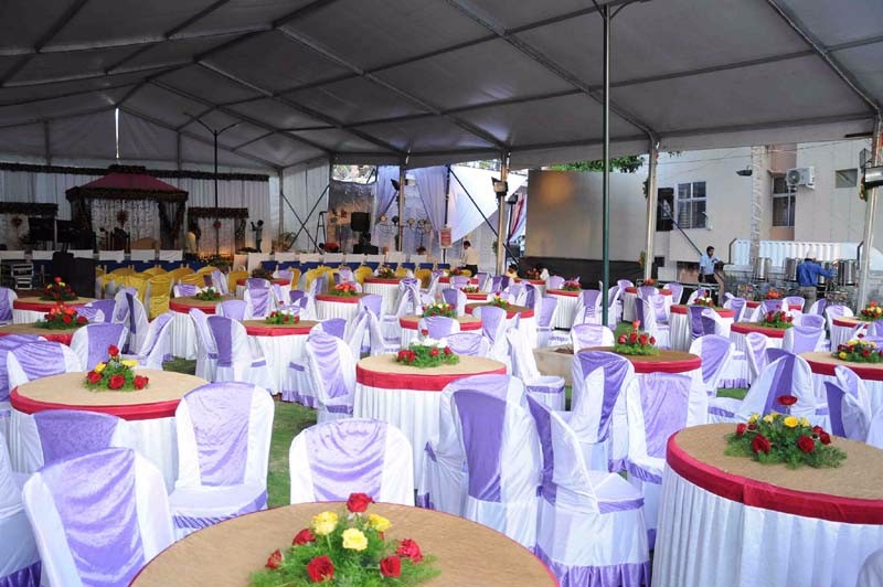 Function hall setup